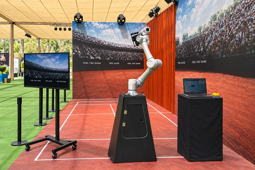 Montaje de Glambot para Mazda en ATP Chile — portada editada para MazeLab